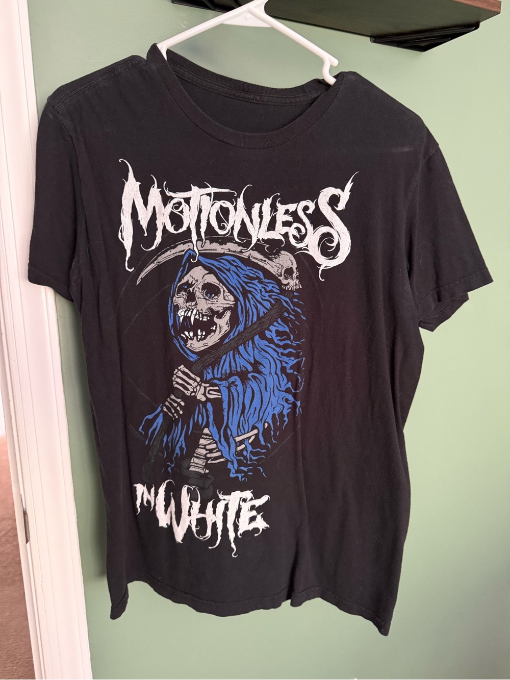 Motionless In White Black Band Tee